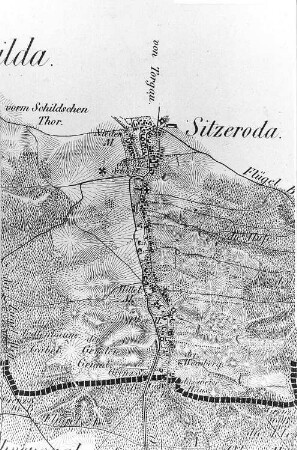 Schildau, Geneisenaustadt-Sitzenroda. Oberreit, Sect. Oschatz, 1839/40