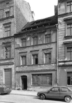 Görlitz, Bautzener Straße 52. Wohnhaus (um 1800). Straßenansicht