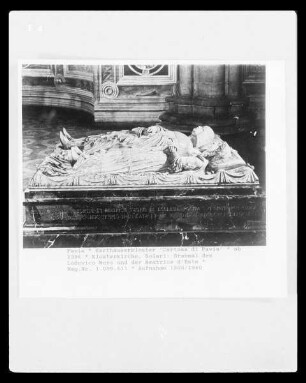 Grabmal des Ludovico Moro und der Beatrice d'Este