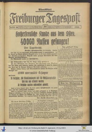 26.11.1914 (Abendblatt)