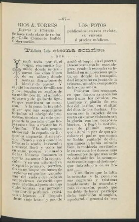Tras la eterna sonrisa