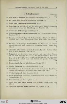 I. Schlafzimmer (Nr. 35-75)