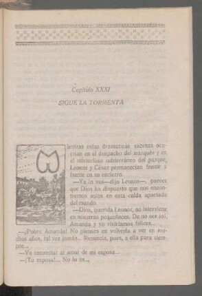 Capítulo XXXI - Sigue la tormenta