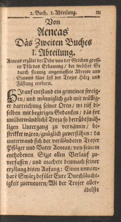 Von Aeneas Däs Zweiten Buches ...