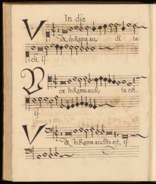 Vox in Rama audita est >In die Innocentium<