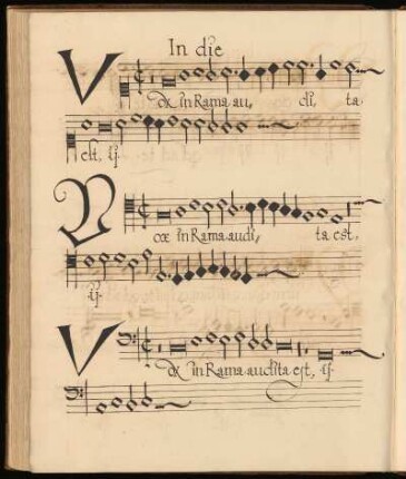 Vox in Rama audita est >In die Innocentium<