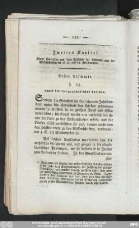 Erster Abschnitt. §. 13. Unter den morgenländischen Christen.