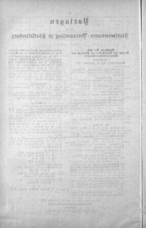 In nicht öffentlicher Sitzung No. 21. (494-519), 18. Dezember 1907