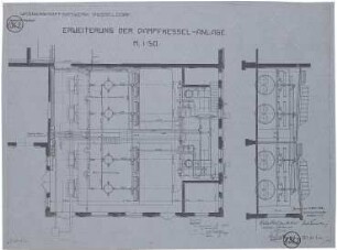 Erweiterung der Dampfkesselanlage