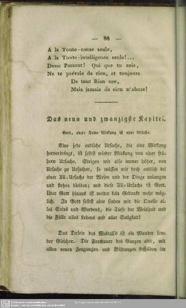 Das neun und zwanzigste Kapitel