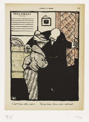C’est pour votre papa..., aus: "Crimes et Châtiments", S. 776