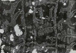 Blaudruck mit Wild : Blaudruck, 18. Jh., Mus. Ballenstedt