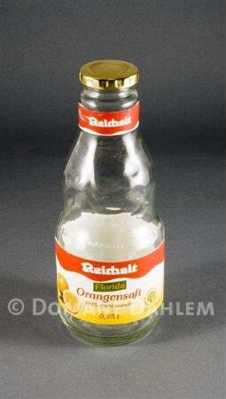 Schraubflasche "Reichelt Florida - Orangensaft"