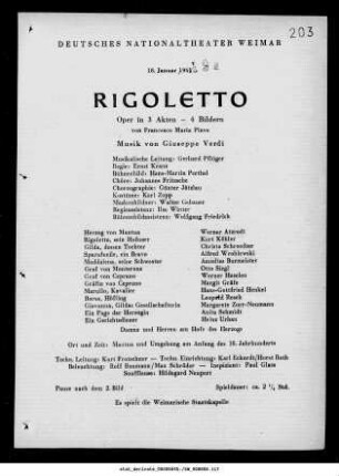 Rigoletto