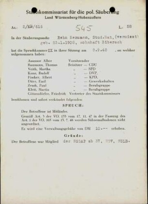 Rehn, Hermann