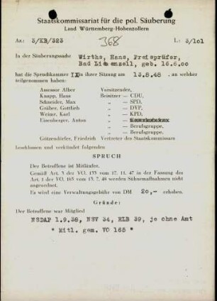 Wirths, Hans