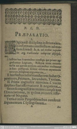 Praeparatio