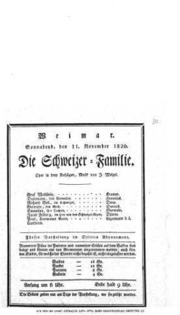 Die Schweizer=Familie
