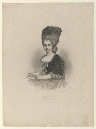 Bildnis der Maria Antonia von Branconi