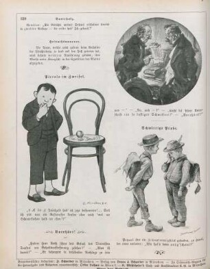 "Piccolo im Zweifel" "Unerhört!" "Schwierige Probe"