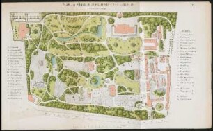 Karte: Taf. II. Plan des königl. Botanischen Gartens zu Berlin aus dem Jahre 1881