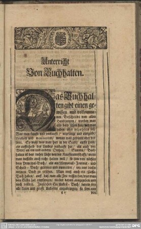 Vorrede und unterricht von Buch-halten