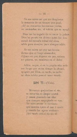 Sin tí : (Vals)