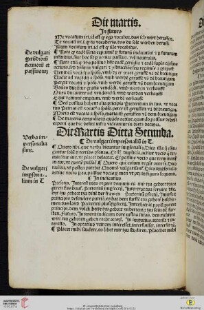 Die Martis Dieta Secunda