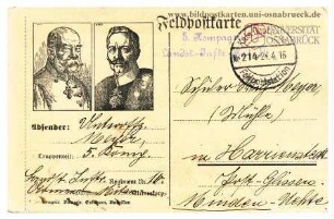 [Franz Josef I. und Wilhelm II.]