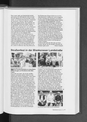 Straßenfest in der Blankeneser Landstraße