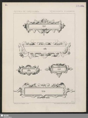 Sammlung von Kartuschen