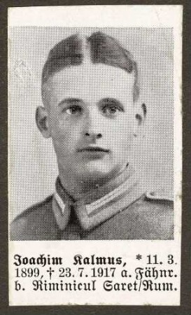 Kalmus, Joachim