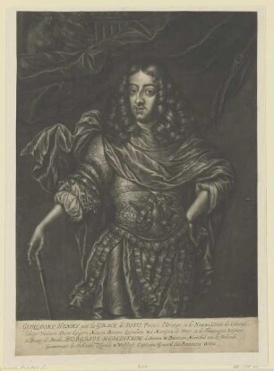 Bildnis des Guillaume Henry Prince d`Orange