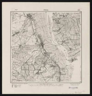 Messtischblatt [2453] = 1057 : Pölitz, 1917 : Messtischblatt [2453] = 1057 : Pölitz. - Aufn. 1886, hrsg. 1888, Auflagedr. 1917. - [Berlin] : Reichsamt für Landesaufnahme, 1917. - 1 Kt. : einfarb. - Ohne Gitternetz. - Ohne Planzeiger. - Ohne Zeichenerklärung.