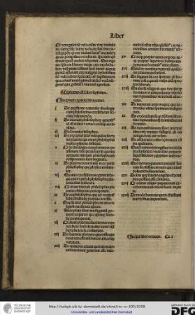 Incipit liber octavus. Capitulum I.