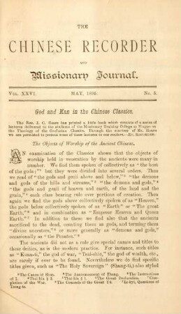 No. 5. May, 1895