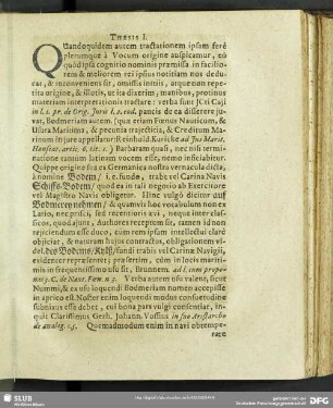 Thesis I. - Th. XLIV.