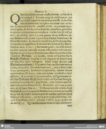 Thesis I. - Th. XLIV.