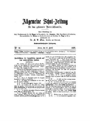 Verfälschung der französischen Sprache auf dem unterrichtlichen Gebiete : (Fortsetzung)