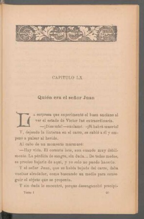 Capítulo LX - Quién era el señor Juan