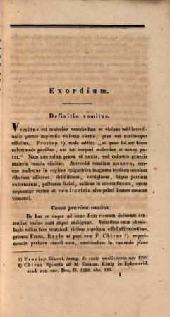 Diss. inaug. med. sistens nonnulla de usu atque abusu emeticorum