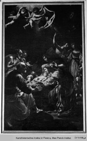 Kapellendekoration : Geburt Christi