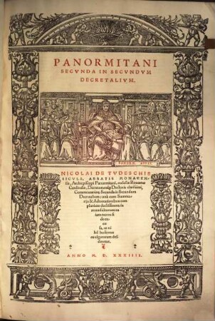 ... commentario[rum] secunda in Secundum Decretalium ...