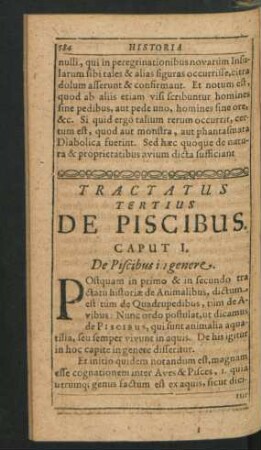 Tractatus Tertius. De Piscibus.