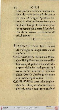 Cabinet - Cylindre