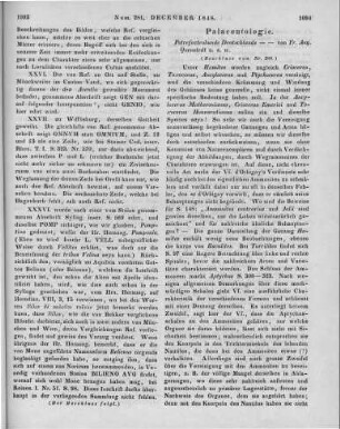 Quenstedt, F. A.: Petrefactenkunde Deutschlands. Mit besonderer Rücksicht auf Würtemberg. H. 1-5. Tübingen: Fues 1846-48 (Beschluss von Nr. 280)