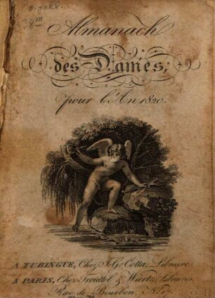 Almanach des dames : pour l'an .... 1820, 1820