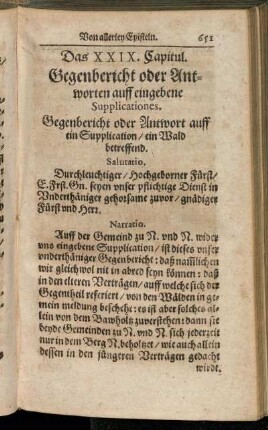Das XXIX. Capitul. - Das XXXVIII. Capitul.