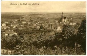 Kamenz. Blick vom Hutberg