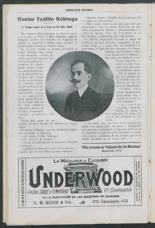 Doctor Teófilo Nóbrega - 2. Delegado auxiliar de la Policía de San Pablo (Brasil)